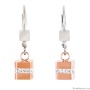 Серьги Coeur de Lion, Rosegold-Silver, 4966/20-1631. Германия