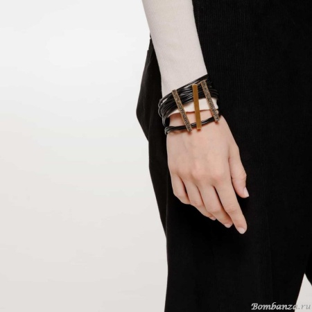 Браслет Katerina Vassou, Damia, с кристаллами, KV23.2-308424 золотистый