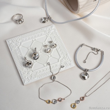 Кольцо Fiore Luna, Silver Shade