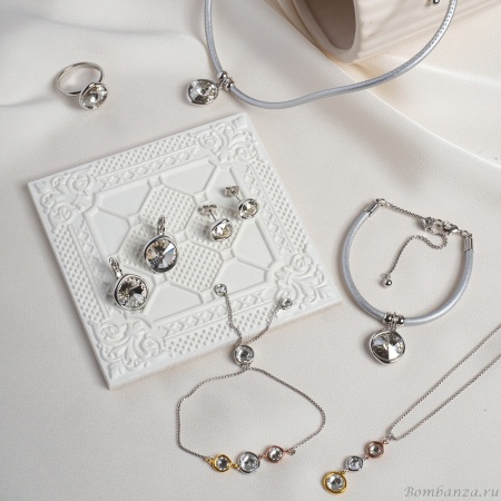 Кольцо Fiore Luna, Silver Shade