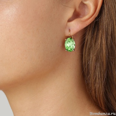 Серьги Dyrberg Kern, CHANTAL SG LIGHT GREEN, 440098 Серьги Dyrberg Kern, CHANTAL SG LIGHT GREEN, 440098