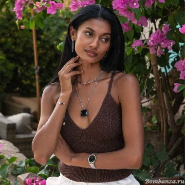 Колье Coeur de Lion, Black-Gold, 1201/10-1316 Колье Coeur de Lion, Black-Gold, 1201/10-1316