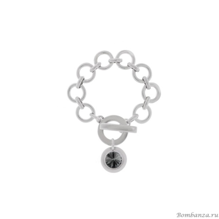 Браслет VIDDA, Sweet, с кристаллом Swarovski, VD24.1-01854 серый, 17