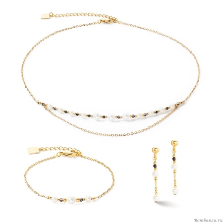 Пусеты Coeur de Lion, White-Gold, 1118/21-1416. Германия