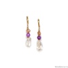 Серьги Nature Bijoux, Monte Rosso, аметист, горный хрусталь, жемчуг, NB24.1-12-79344 фиолетовый Серьги Nature Bijoux, Monte Rosso, аметист, горный хрусталь, жемчуг, NB24.1-12-79344 фиолетовый
