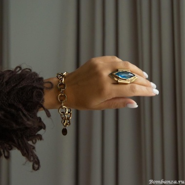 Браслет Thot Gioielli, металл, TG25.1-BRV02X золотистый