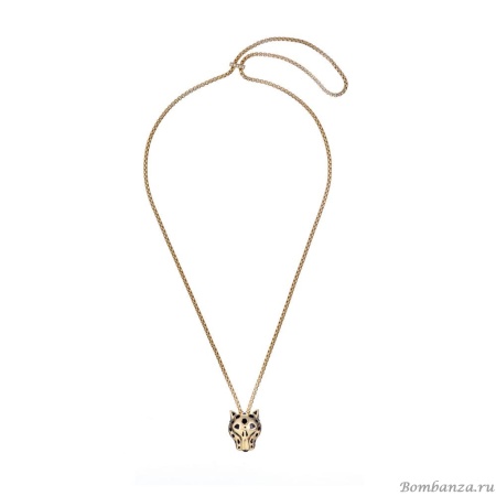 Колье Moon Paris, анималистический дизайн, Mo-Y25.06-032.65 золотистый Колье Moon Paris, анималистический дизайн, Mo-Y25.06-032.65 золотистый