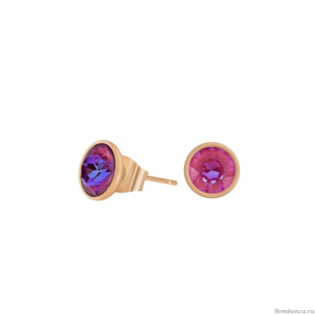 Пусеты Fiore Luna, Lotus Pink Delite