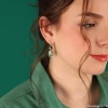 Серьги TARATATA, Jeu De L`oie, асимметричные, с цветной смолой, TT-H24-01707-20M золотистый Серьги TARATATA, Jeu De L`oie, асимметричные, с цветной смолой, TT-H24-01707-20M золотистый