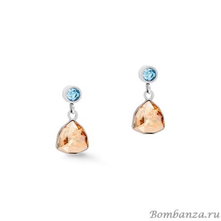 Серьги Coeur de Lion, Triangle Multicolour 5032/21-1500. Германия