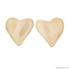 Серьги Moon Paris, в форме сердца, Mo-Y24.06-038 золотистый