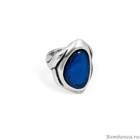 Кольцо Ciclon, Panax, со вставкой из муранского стекла, CN-192507 (17, синий)