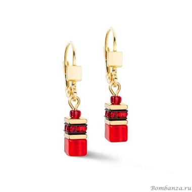 Серьги Coeur de Lion, Red, 2800/20-0300 Серьги Coeur de Lion, Red, 2800/20-0300