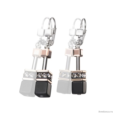 Серьги Coeur de Lion, Black, 4018/20-1300 Серьги Coeur de Lion, Black, 4018/20-1300. Германия