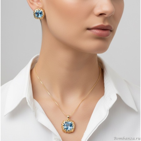 Комплект Fiore Luna, колье+серьги, SG209474E-001 G