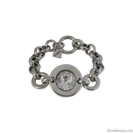 Браслет VIDDA, Timeless, с кристаллом Swarovski, VD23-01293 хрустальный, 22