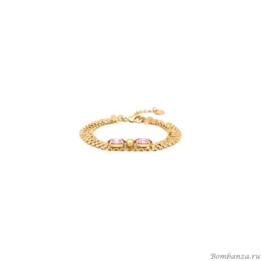 Браслет Franck Herval, Irene, с кристаллами Swarovski, FH24.2-13-72742 золотистый