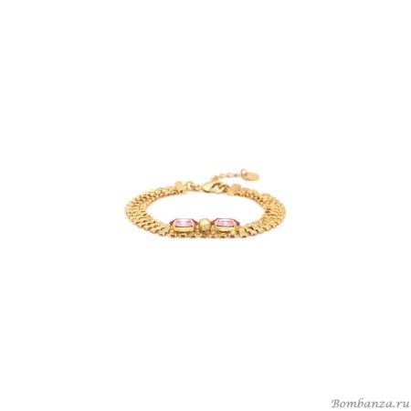 Браслет Franck Herval, Irene, с кристаллами Swarovski, FH24.2-13-72742 золотистый