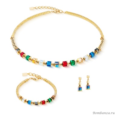 Колье Coeur de Lion, Multicolour Gold, 2100/10-1516 Колье Coeur de Lion, Multicolour Gold, 2100/10-1516