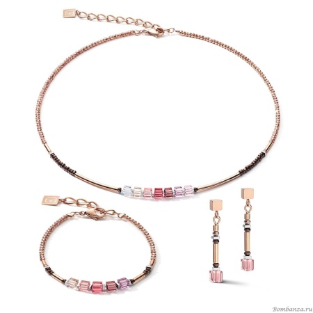 Браслет Coeur de Lion, Shades Of Pink-Lilac 5027/30-1927. Германия