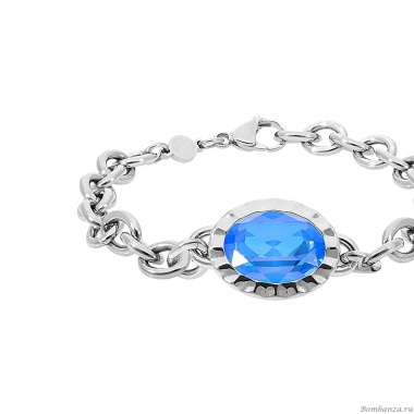 Браслет Qudo, TIVOLA UNICA big (S/P) Royal blue delite, 189683 Браслет Qudo, TIVOLA UNICA big (S/P) Royal blue delite, 189683
