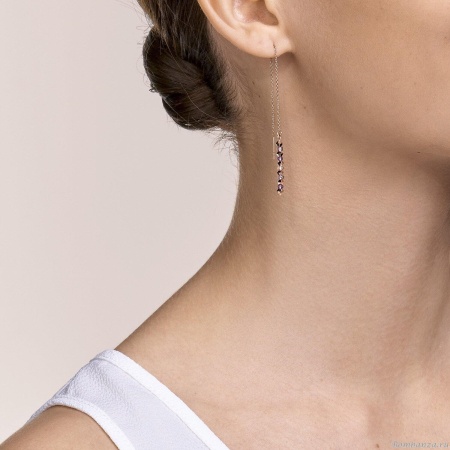 Серьги Coeur de Lion, Rose Gold Lilac 5073/20-0829 Серьги Coeur de Lion, Rose Gold Lilac 5073/20-0829. Германия
