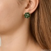 Серьги Dyrberg Kern, AUDE SG EMERALD GREEN, 450098