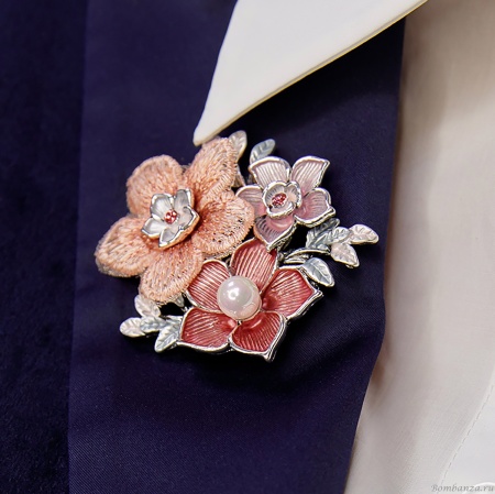 Брошь Shadore, Букет