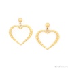Серьги Ori Tao, Merida, с сердцем, OT24.2-12-32047 золотистый
