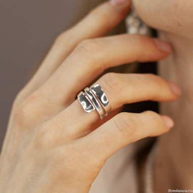 Кольцо Fiore Luna, SILVER, KBR02748-03