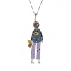 Подвеска Miamelie, кукла Корнелия, MiA-2308-CL5464 серебристый Подвеска Miamelie, кукла Корнелия, MiA-2308-CL5464 серебристый