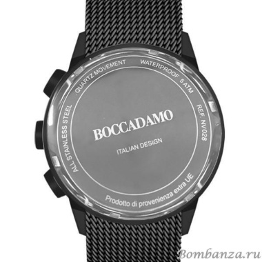 Часы Boccadamo, Navy Black NV014 BW/BW