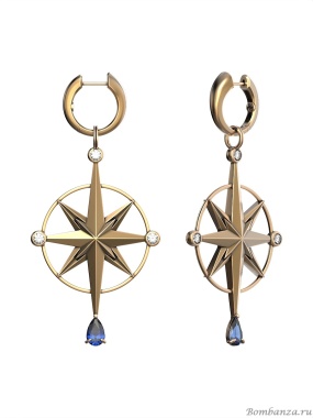 Серьги Fiore di Firenze OR9303 CONGO Серьги Fiore di Firenze OR9303 CONGO