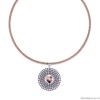 Колье Coeur de Lion,  Rose Turquoise 4954/10-1906