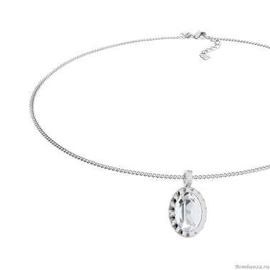Колье Qudo, TIVOLA UNICA big (S/P) Crystal 3cm, 420500 Колье Qudo, TIVOLA UNICA big (S/P) Crystal 3cm, 420500