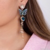 Серьги Moon Paris, Ringo Queen, асимметричные, кристаллы, бабочка, MRQ-24.05-002 золотистый Серьги Moon Paris, Ringo Queen, асимметричные, кристаллы, бабочка, MRQ-24.05-002 золотистый