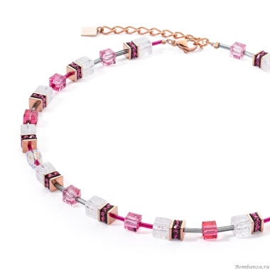 Колье Coeur de Lion, Pink, 3018/10-0400 Колье Coeur de Lion, Pink, 3018/10-0400