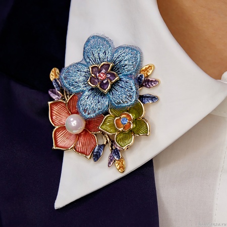 Брошь Shadore, Букет