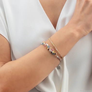 Браслет Coeur de Lion, Multicolour Pastel 1, 2038/30-1522 Браслет Coeur de Lion, Multicolour Pastel 1, 2038/30-1522. Германия