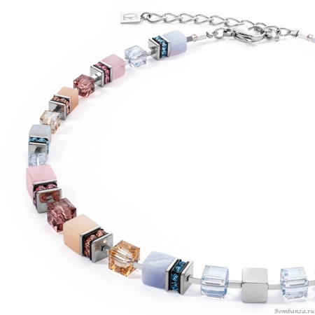 Колье Coeur de Lion, Light blue-Beige, 3039/10-0738. Германия