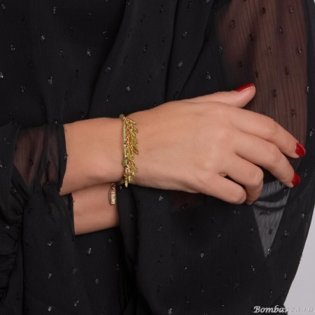 Браслет Lanzerotti, Verde, с перидотом, турмалином и жадом, LZ-24.12-577 зеленый