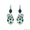 Серьги TARATATA, Green, с цветной смолой, TT-E24-09777-104 зеленый Серьги TARATATA, Green, с цветной смолой, TT-E24-09777-104 зеленый