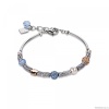 Браслет Coeur de Lion, Light Blue 4867/30-0720. Германия