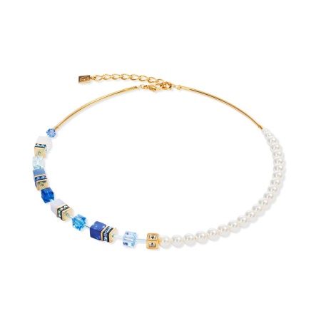 Колье Coeur de Lion, Blue-Gold, 5086/10-0716
