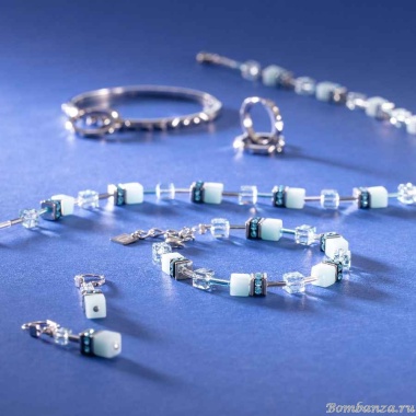 Браслет Coeur de Lion, Light Aqua, 4020/30-2020 Браслет Coeur de Lion, Light Aqua, 4020/30-2020. Германия