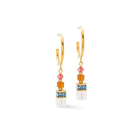 Серьги Coeur de Lion, Multicolour Sunset, 3021/21-1546