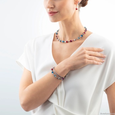 Браслет Coeur de Lion, Blue-Red, 4413/30-0703 Браслет Coeur de Lion, Blue-Red, 4413/30-0703. Германия