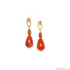 Серьги Nature Bijoux, Agate, с огненным агатом, NB23.1-12-78362 коричневый Серьги Nature Bijoux, Agate, с огненным агатом, NB23.1-12-78362 коричневый