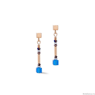 Серьги Coeur de Lion, Multicolour Autumn, 5027/21-1538 Серьги Coeur de Lion, Multicolour Autumn, 5027/21-1538