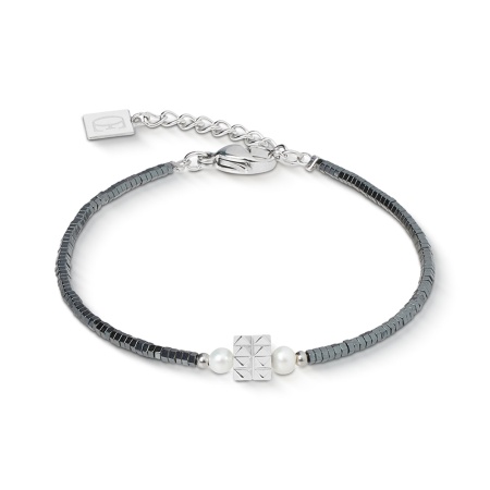 Браслет Coeur de Lion, Anthracite-Silver, 1138/30-1224